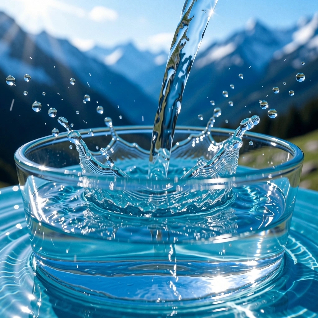 Kristallklares Bergwasser